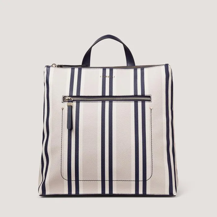 Fiorelli Finley Backpack Navy Stripe Backpacks Backpacks