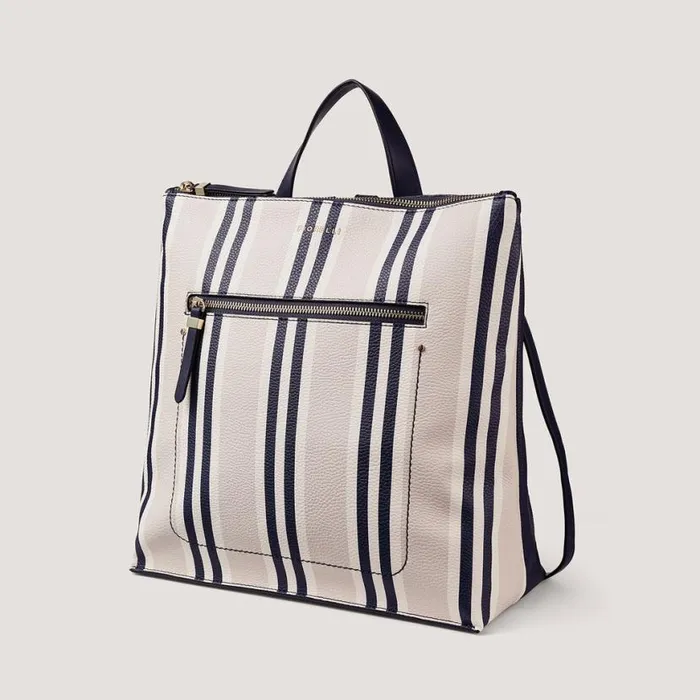 Fiorelli Finley Backpack Navy Stripe Backpacks Backpacks