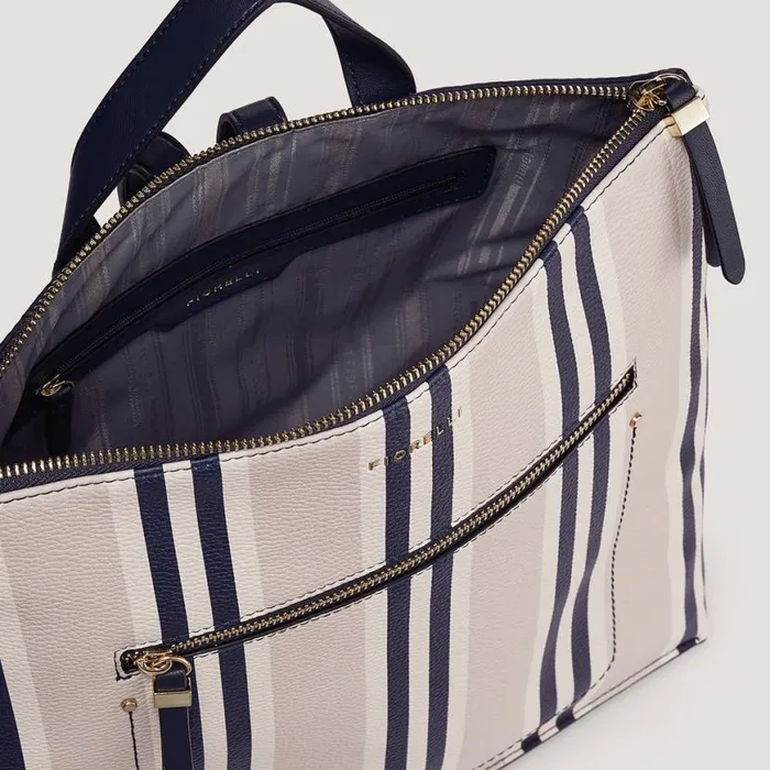 Fiorelli Finley Backpack Navy Stripe Backpacks Backpacks