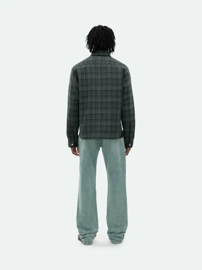 FLANNEL SHERPA OVERSHIRT Men Rhude Shirts