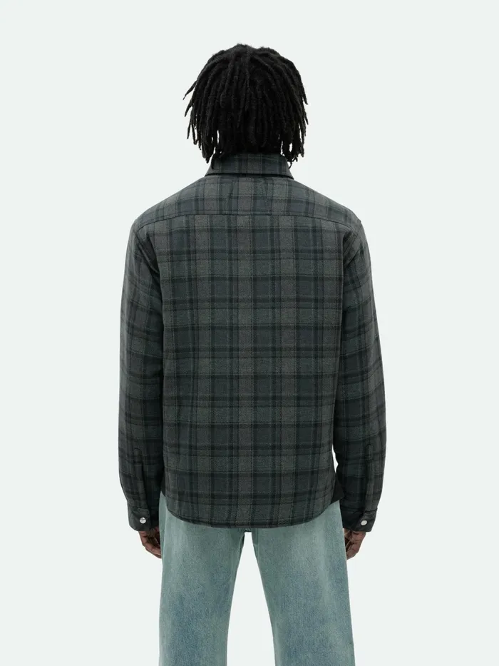 FLANNEL SHERPA OVERSHIRT Men Rhude Shirts