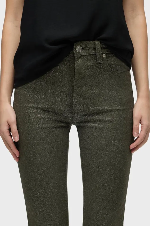 Flare Women Hudson Jeans Holly HighRise Flare Jean Cypress Glitter Flare Women Hudson Jeans Holly HighRise Flare Jean Cypress Glitter
