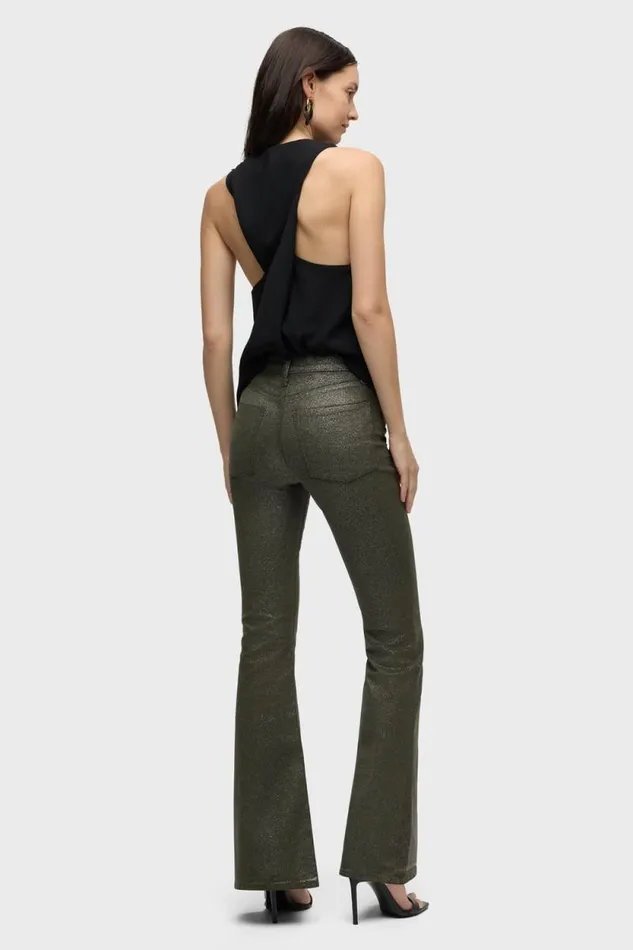 Flare Women Hudson Jeans Holly HighRise Flare Jean Cypress Glitter Flare Women Hudson Jeans Holly HighRise Flare Jean Cypress Glitter