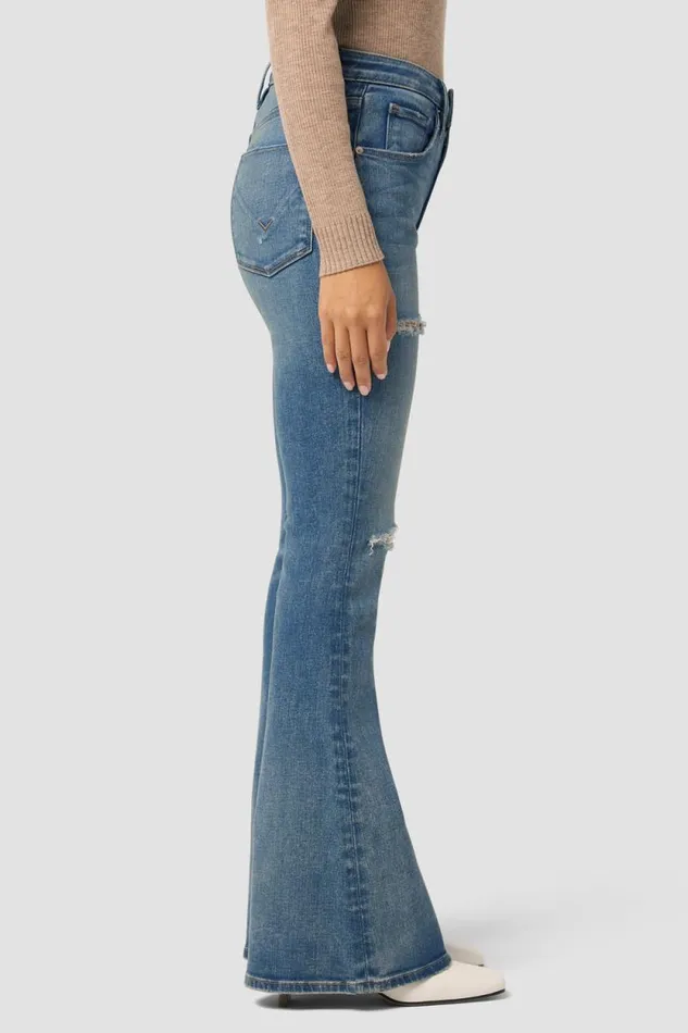 Flare Women Hudson Jeans Holly HighRise Flare Petite Jean Coral Flare Women Hudson Jeans Holly HighRise Flare Petite Jean Coral