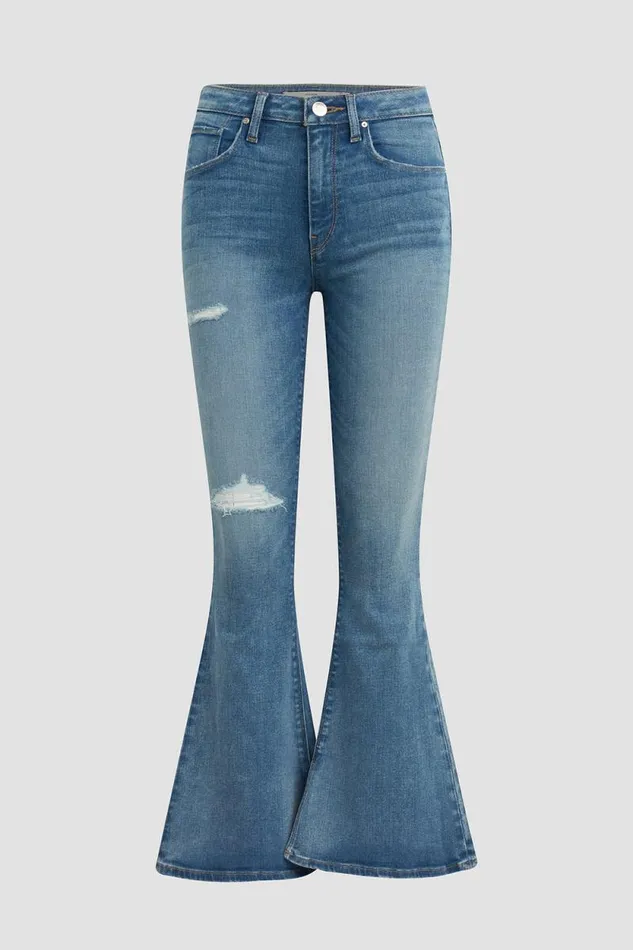Flare Women Hudson Jeans Holly HighRise Flare Petite Jean Coral Flare Women Hudson Jeans Holly HighRise Flare Petite Jean Coral