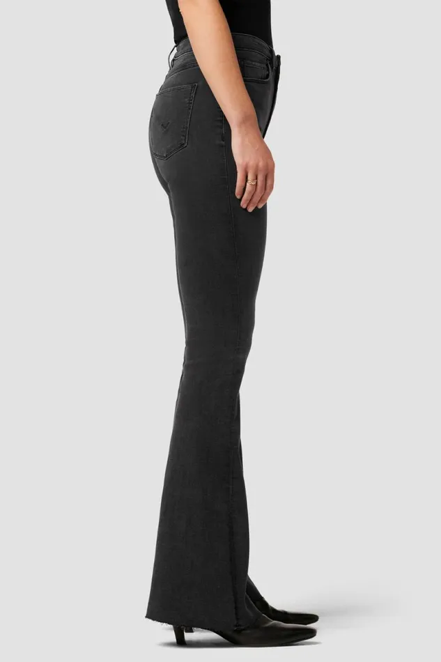 Flare Women Hudson Jeans Holly HighRise Flare Petite Jean Washed Black Flare Women Hudson Jeans Holly HighRise Flare Petite Jean Washed Black