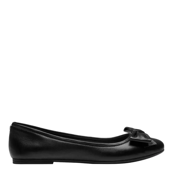 Flats Women Windsor Smith BUNNY BLACK LEATHER FLATS