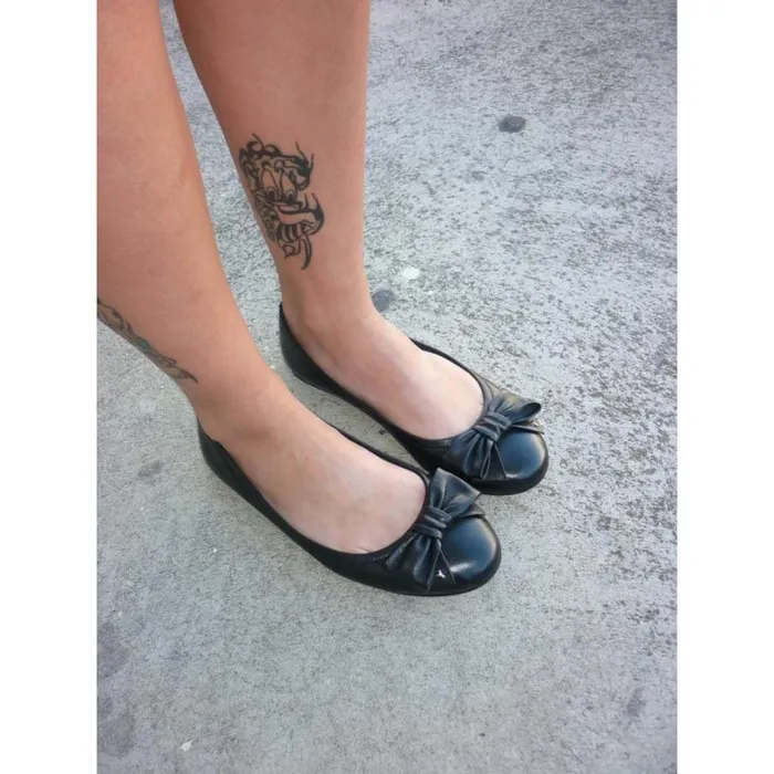 Flats Women Windsor Smith BUNNY BLACK LEATHER FLATS Flats Women Windsor Smith BUNNY BLACK LEATHER FLATS