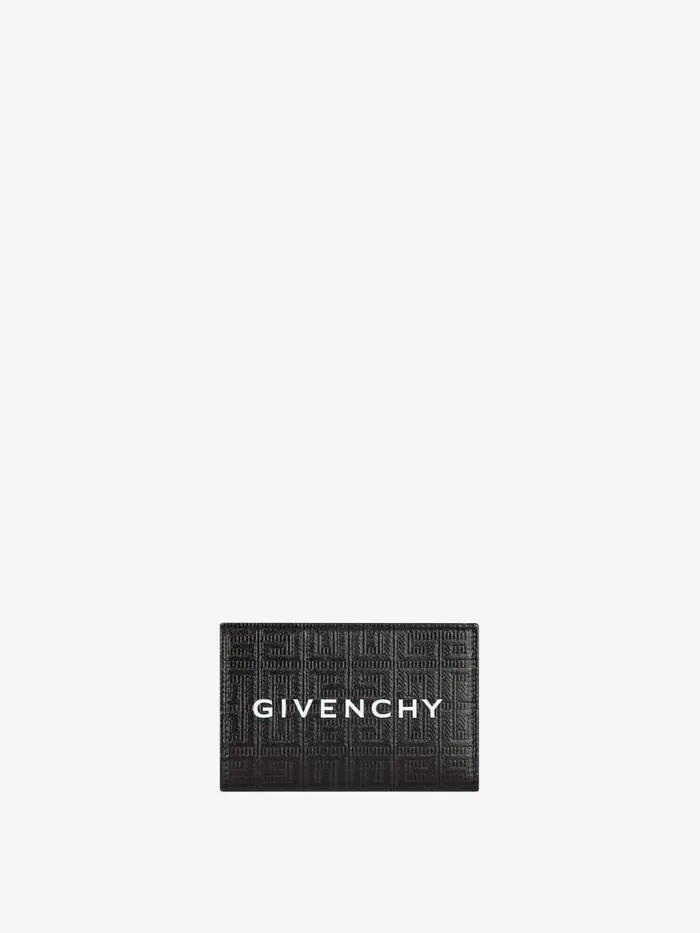 Giv Cut Bifold Wallet In 4g Coated Canvas And Leather Black Women Givenchy Wallets and Card Holders