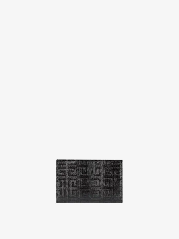 Giv Cut Bifold Wallet In 4g Coated Canvas And Leather Black Women Givenchy Wallets and Card Holders