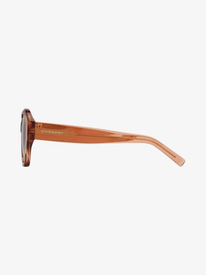 Gv Day Sunglasses In Acetate Peach Women Givenchy Sunglasses