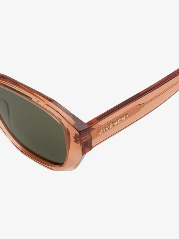 Gv Day Sunglasses In Acetate Peach Women Givenchy Sunglasses
