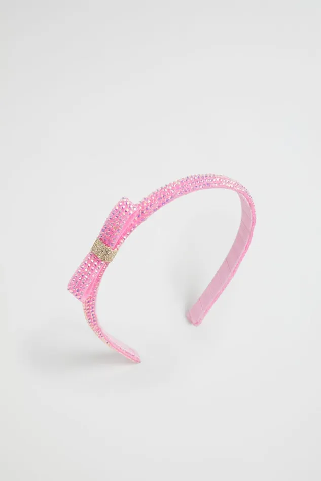 Hair Accessories Girl Seed Heritage Jelly Jewel Bow Headband Multi
