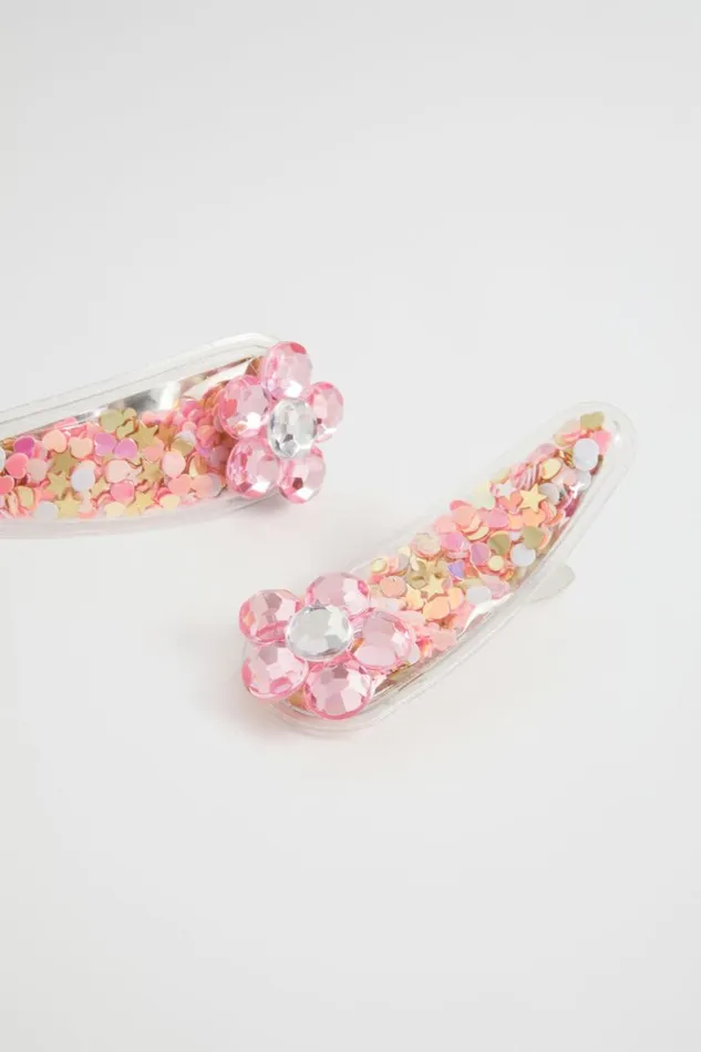 Hair Accessories Girl Seed Heritage Jewel Daisy Shaker Snaps Multi