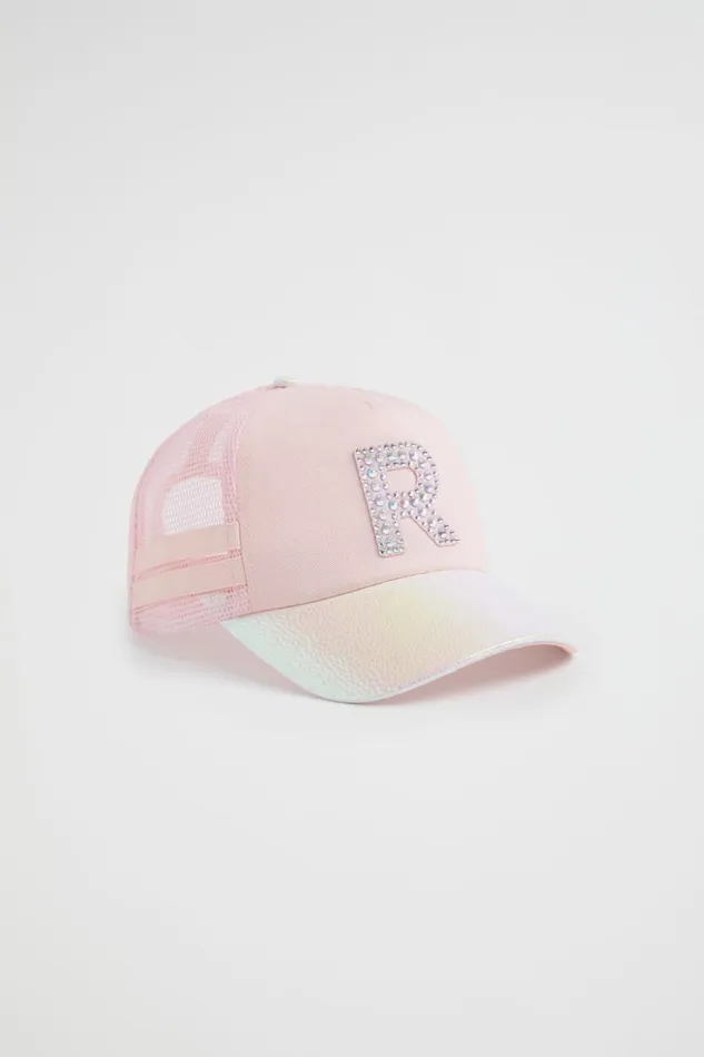 Hats Beanies and Caps Girl Seed Heritage Jewel Initial Cap R