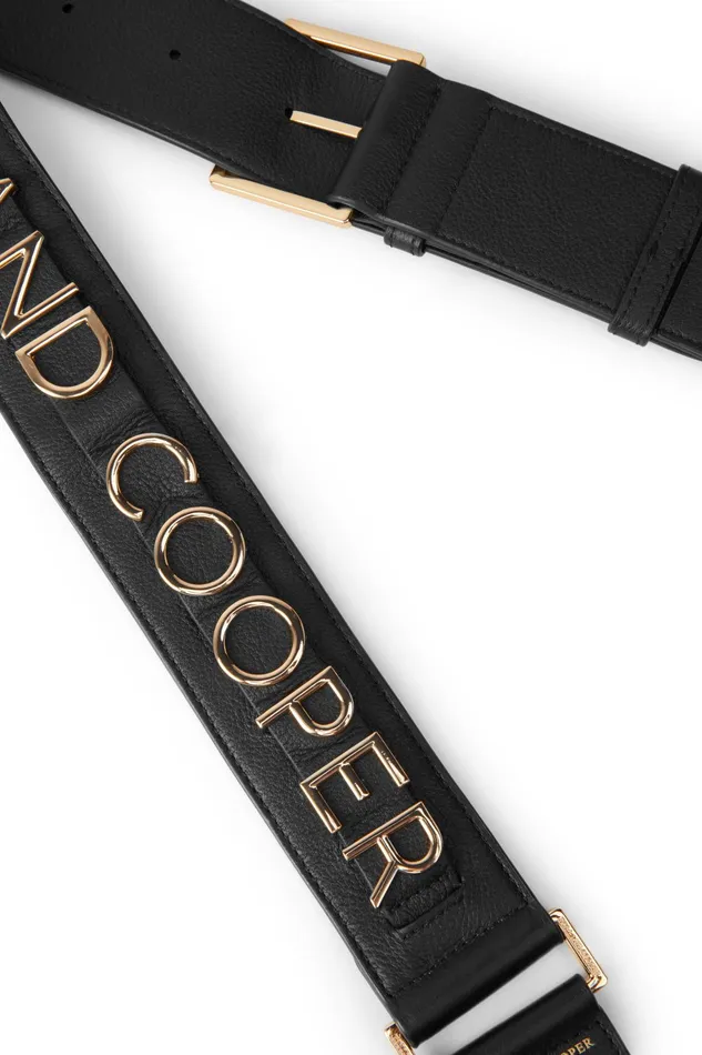 Holland Cooper Abbot Bag Strap Black Gold Women Bags Holland Cooper Abbot Bag Strap Black Gold Women Bags