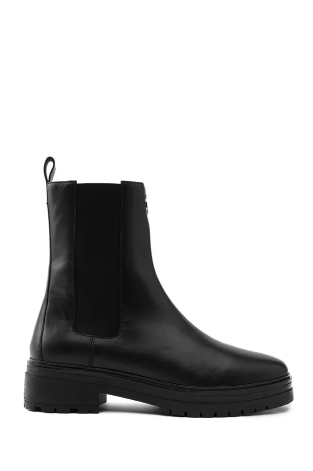 Holland Cooper Astoria Ankle Boot Black Women Boots