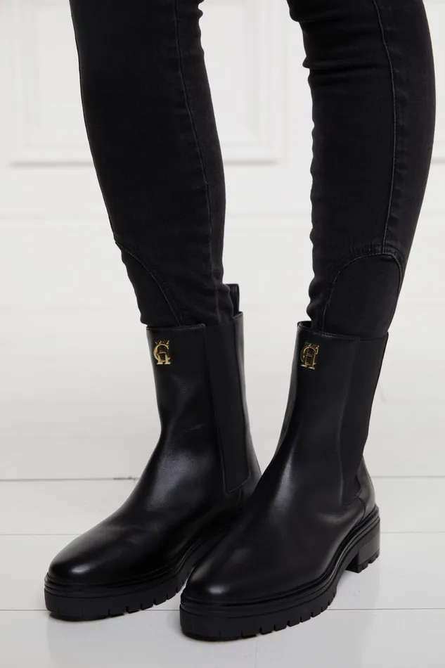 Holland Cooper Astoria Ankle Boot Black Women Boots Holland Cooper Astoria Ankle Boot Black Women Boots
