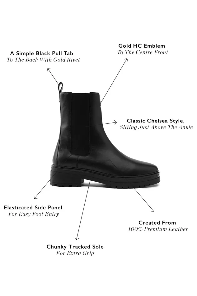 Holland Cooper Astoria Ankle Boot Black Women Boots Holland Cooper Astoria Ankle Boot Black Women Boots