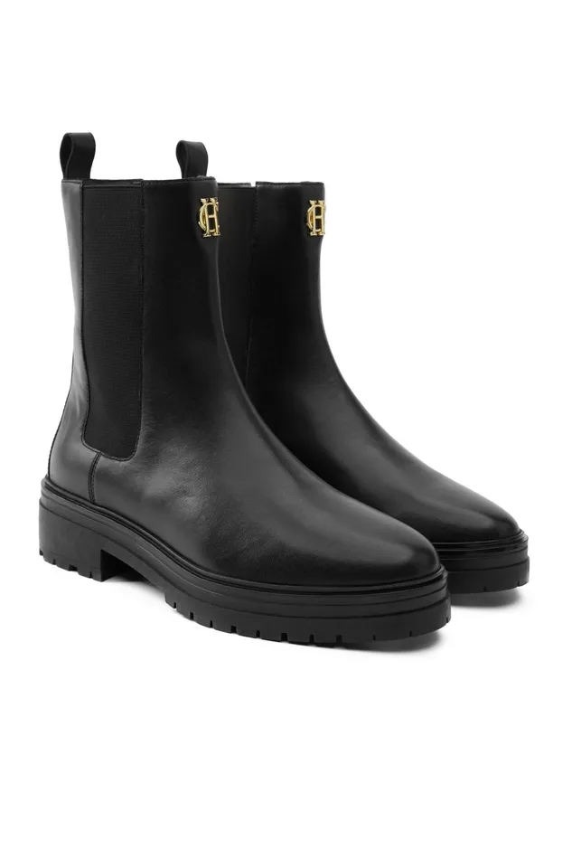 Holland Cooper Astoria Ankle Boot Black Women Boots Holland Cooper Astoria Ankle Boot Black Women Boots