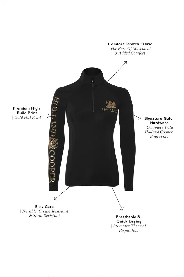 Holland Cooper Base Layer Black Women Base Layers Holland Cooper Base Layer Black Women Base Layers