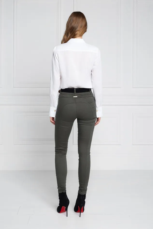 Holland Cooper Biker Jean Hunter Green Women Jeans Holland Cooper Biker Jean Hunter Green Women Jeans