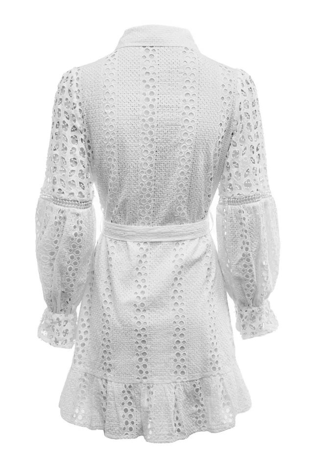 Holland Cooper Broderie Lace Dress Women Dresses Holland Cooper Broderie Lace Dress Women Dresses