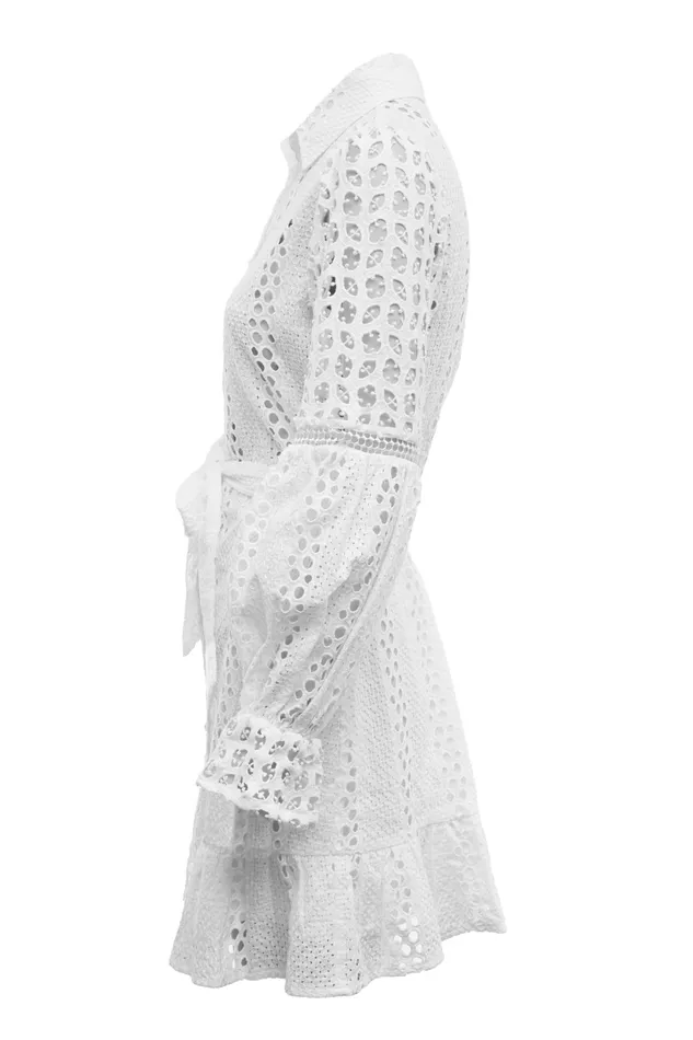 Holland Cooper Broderie Lace Dress Women Dresses Holland Cooper Broderie Lace Dress Women Dresses