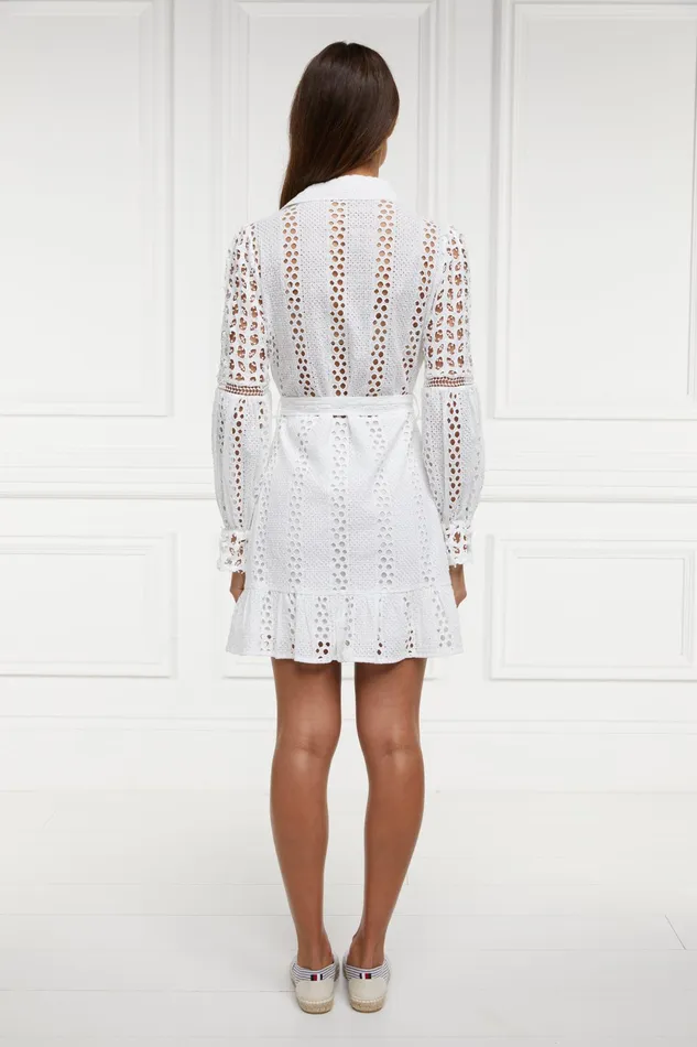Holland Cooper Broderie Lace Dress Women Dresses Holland Cooper Broderie Lace Dress Women Dresses