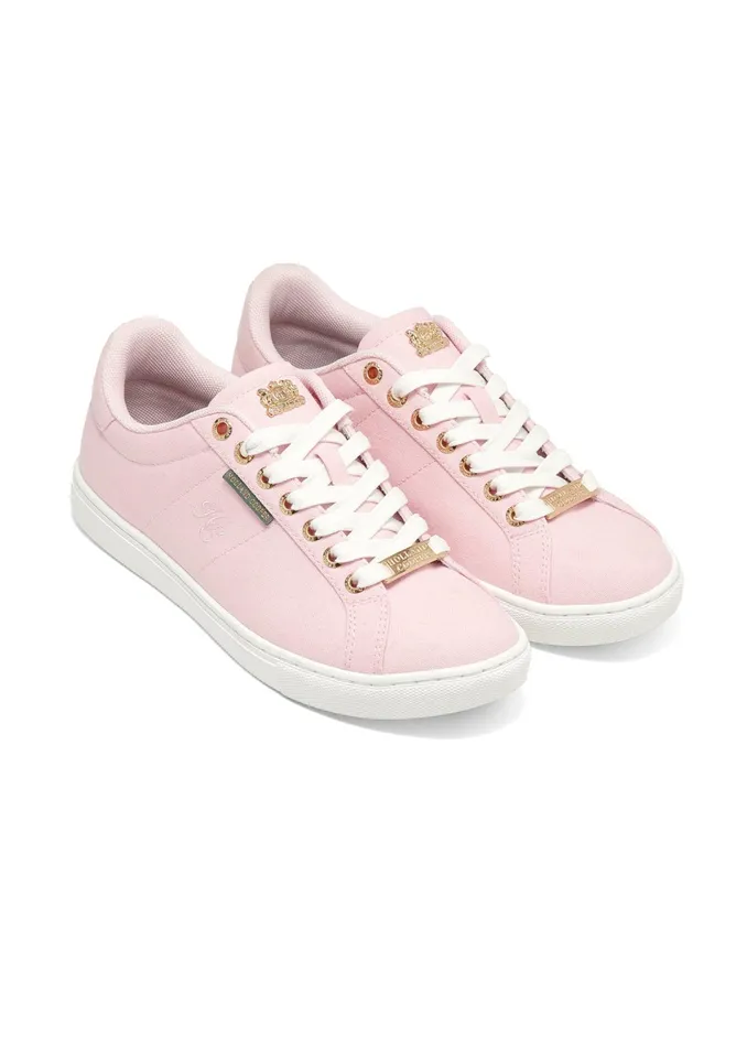 Holland Cooper Chelsea Court Trainer Pink Women Trainers Holland Cooper Chelsea Court Trainer Pink Women Trainers
