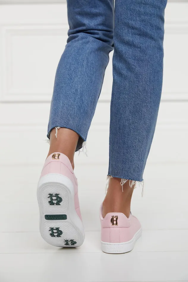 Holland Cooper Chelsea Court Trainer Pink Women Trainers Holland Cooper Chelsea Court Trainer Pink Women Trainers