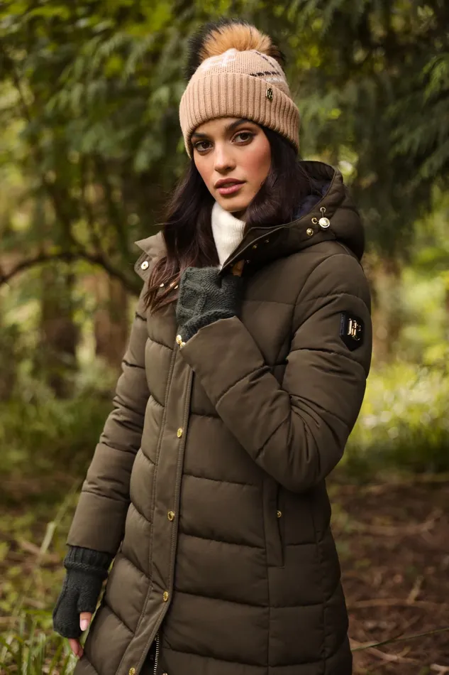 Holland Cooper Cortina Fingerless Gloves Fern Green Women Gloves Holland Cooper Cortina Fingerless Gloves Fern Green Women Gloves