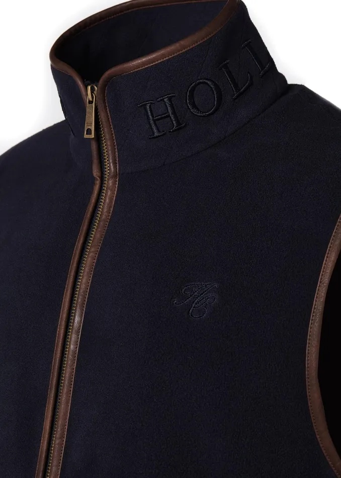 Holland Cooper Country Fleece Gilet Ink Navy Men Fleeces