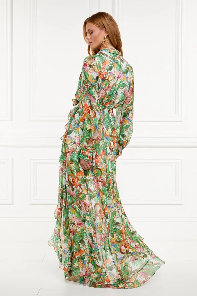 Holland Cooper Ellisa Maxi Dress St Lucia Women Dresses