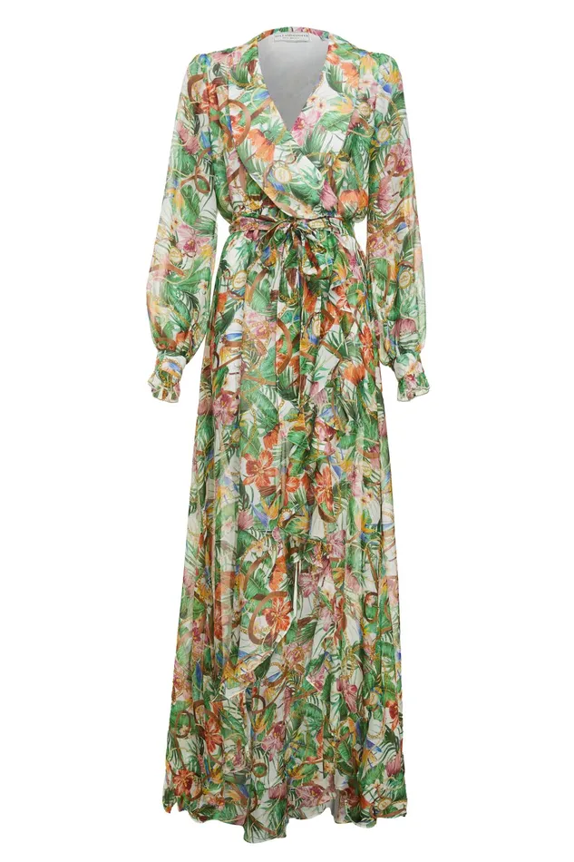 Holland Cooper Ellisa Maxi Dress St Lucia Women Dresses