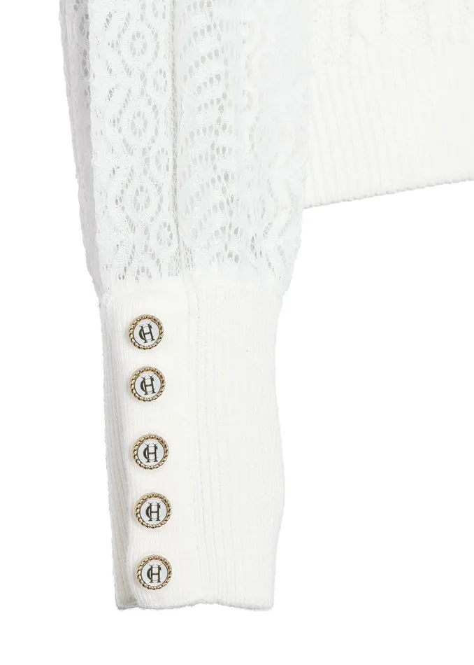 Holland Cooper Featherton VNeck Knit Women Knitwear Holland Cooper Featherton VNeck Knit Women Knitwear
