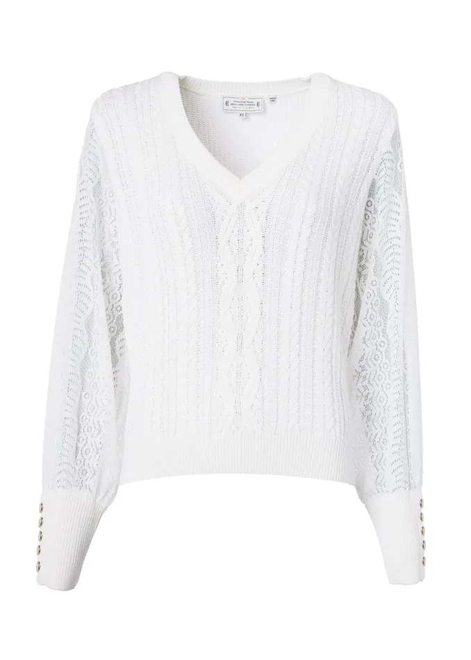 Holland Cooper Featherton VNeck Knit Women Knitwear Holland Cooper Featherton VNeck Knit Women Knitwear