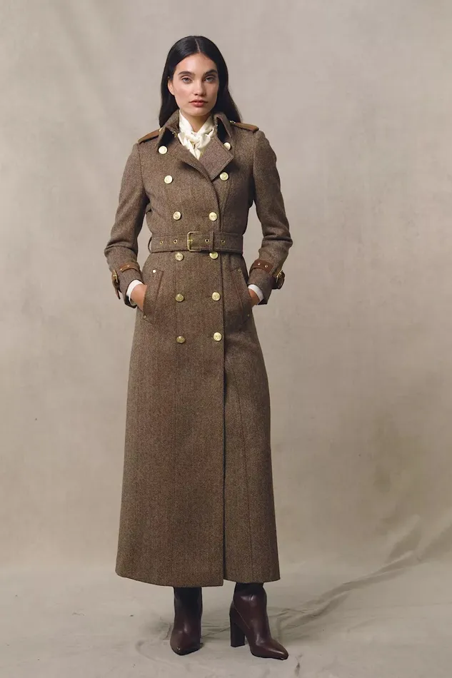 Holland Cooper Full Length Marlborough Trench Coat Women Tailoring
