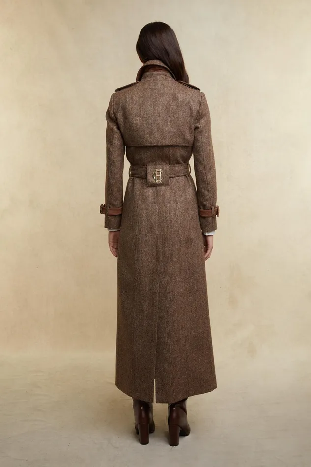 Holland Cooper Full Length Marlborough Trench Coat Women Tailoring