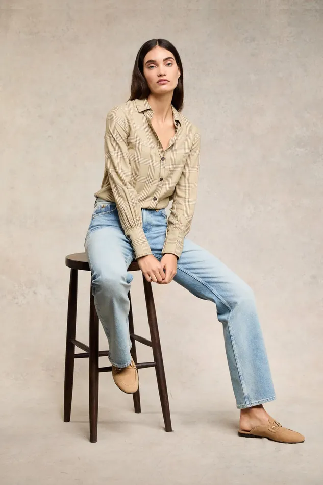 Holland Cooper Heritage Shirt Leveret Women Shirts and Blouses Holland Cooper Heritage Shirt Leveret Women Shirts and Blouses