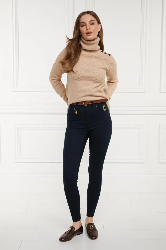 Holland Cooper Jodhpur Jean Ink Navy Women Jeans