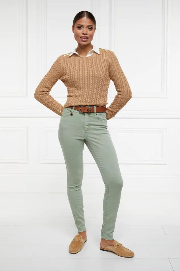 Holland Cooper Jodhpur Jean Sage Women Jeans Holland Cooper Jodhpur Jean Sage Women Jeans