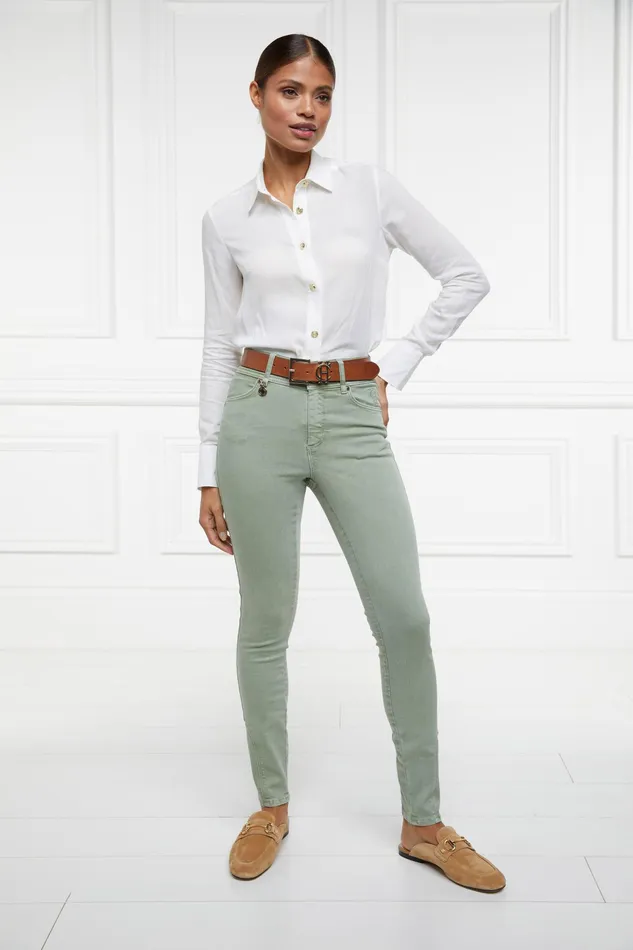 Holland Cooper Jodhpur Jean Sage Women Jeans Holland Cooper Jodhpur Jean Sage Women Jeans