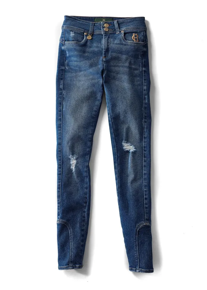 Holland Cooper Jodhpur Jean Vintage Denim Women Jeans Holland Cooper Jodhpur Jean Vintage Denim Women Jeans