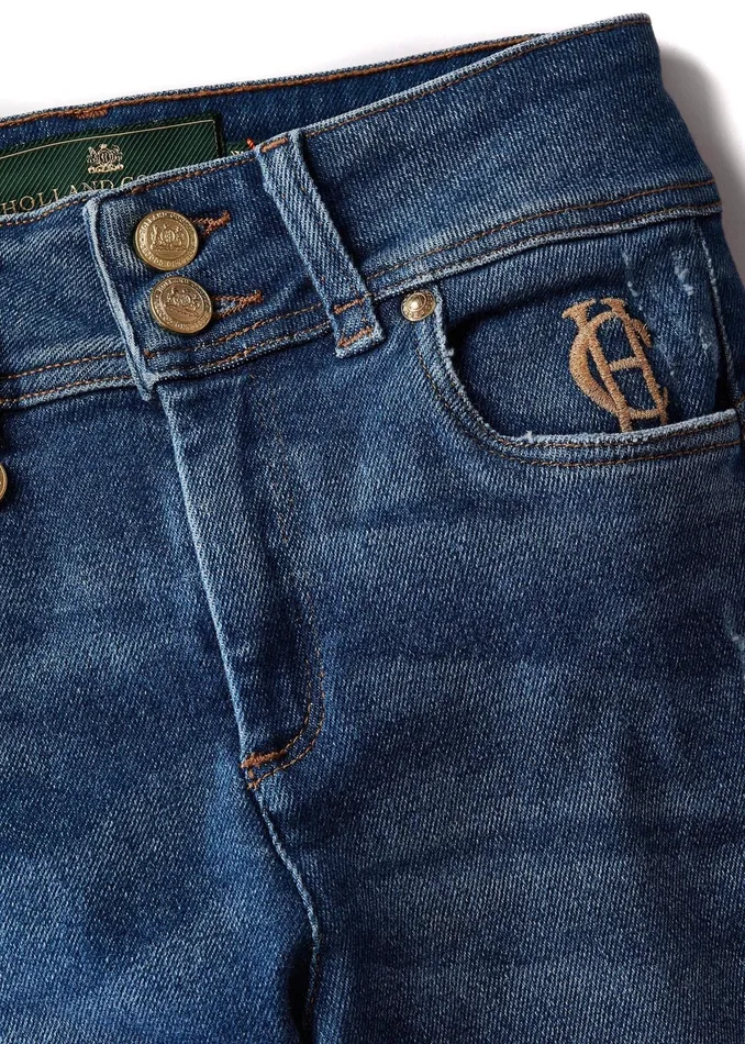 Holland Cooper Jodhpur Jean Vintage Denim Women Jeans Holland Cooper Jodhpur Jean Vintage Denim Women Jeans