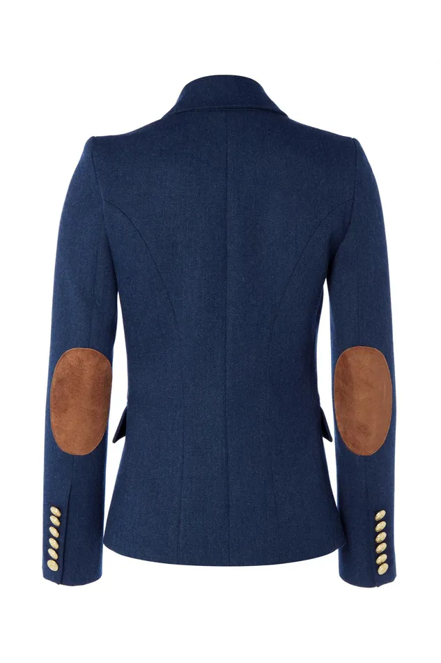 Holland Cooper Knightsbridge Blazer Denim Women Tailoring