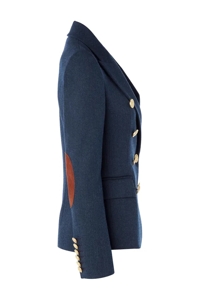 Holland Cooper Knightsbridge Blazer Denim Women Tailoring
