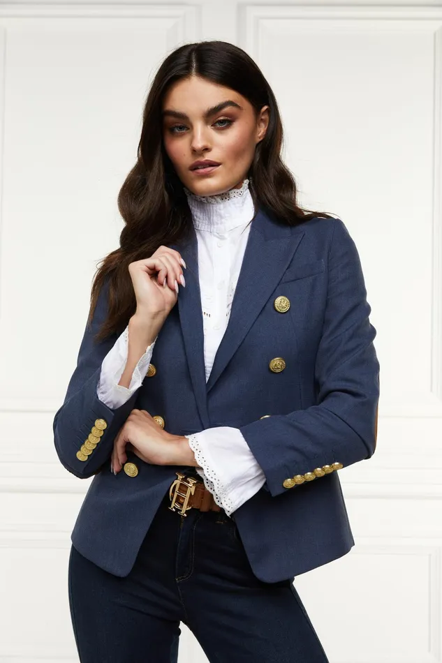 Holland Cooper Knightsbridge Blazer Denim Women Tailoring