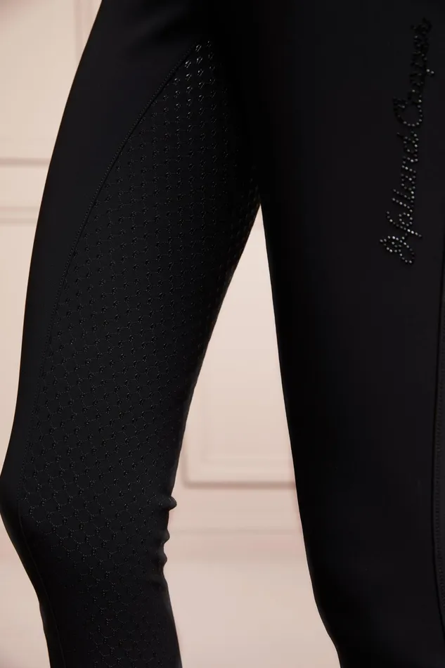 Holland Cooper Premium Mid Rise Breeches Black Women Breeches Holland Cooper Premium Mid Rise Breeches Black Women Breeches