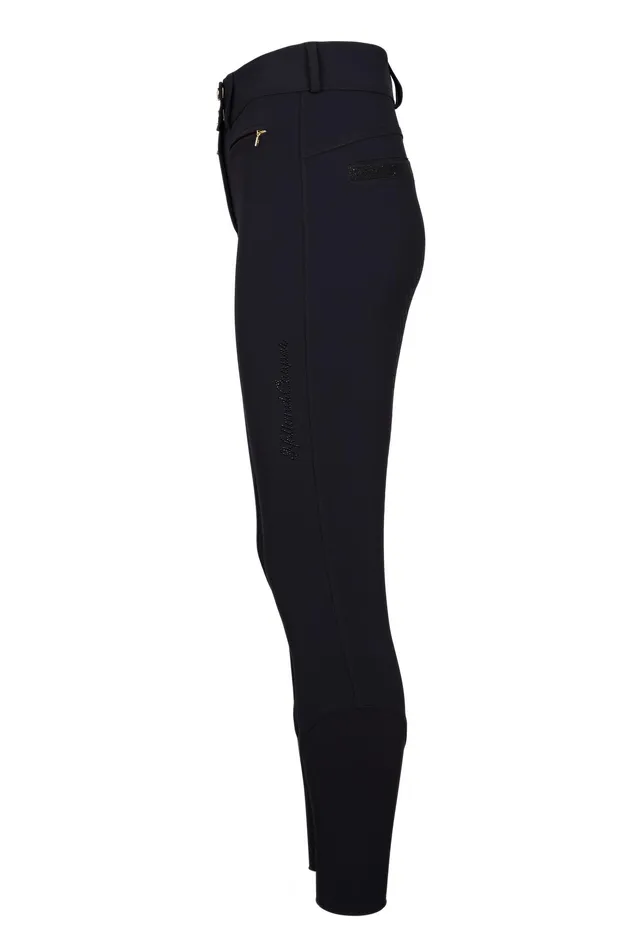 Holland Cooper Premium Mid Rise Breeches Black Women Breeches Holland Cooper Premium Mid Rise Breeches Black Women Breeches